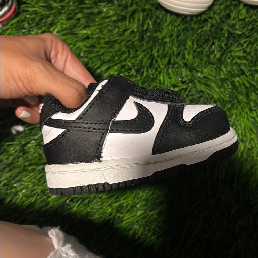 Nike Kids Black and White Sneakers